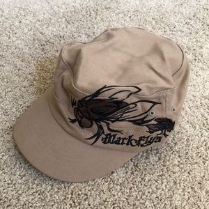 Y2K Black Flys hat (tan)
